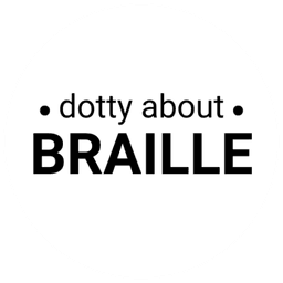 Dotty about Braille logo