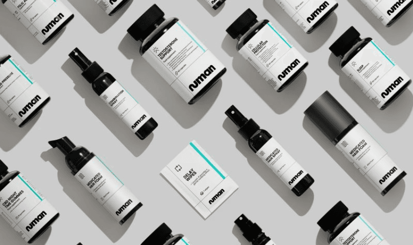 Flat lay of Numan wellness bottles and sprays, Purpl discounts for disabilities and long term health conditions, mobility discounts and offers.