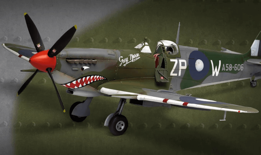 Vintage Spitfire model plane by Airfix UK, Purpl discounts for disabilities and long term health conditions, shopping discounts for disabled people.
