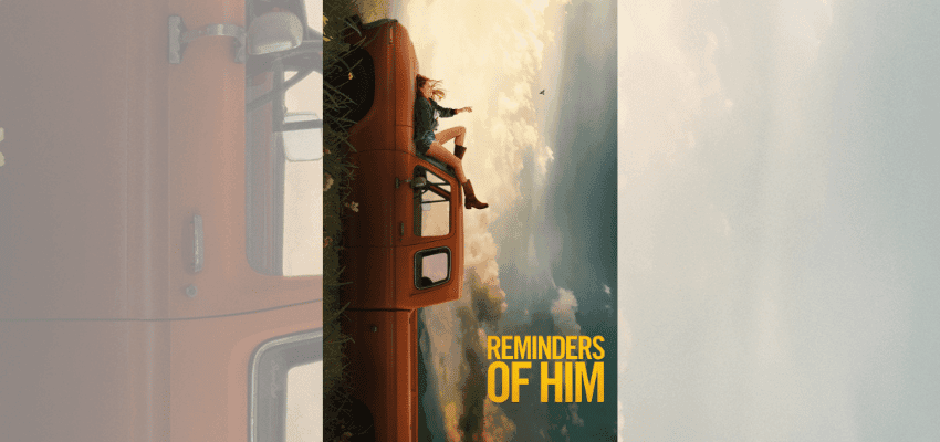 Odeon Reminders of Him promo poster with red van, Purpl discounts for disabilities and long term health conditions, disabled travel discounts UK.