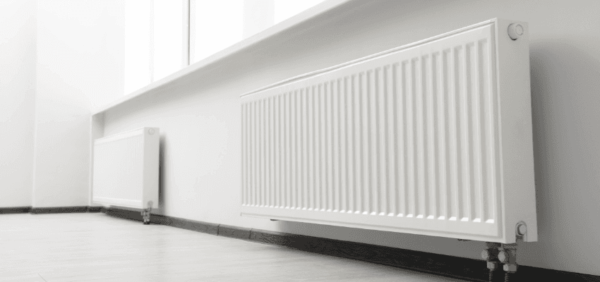 White home radiators along a bright hallway wall Purpl discounts shopping discounts for disabled people accessibility discounts UK mobility discounts and offers savings for people with long term health conditions cost of living help for disabled people