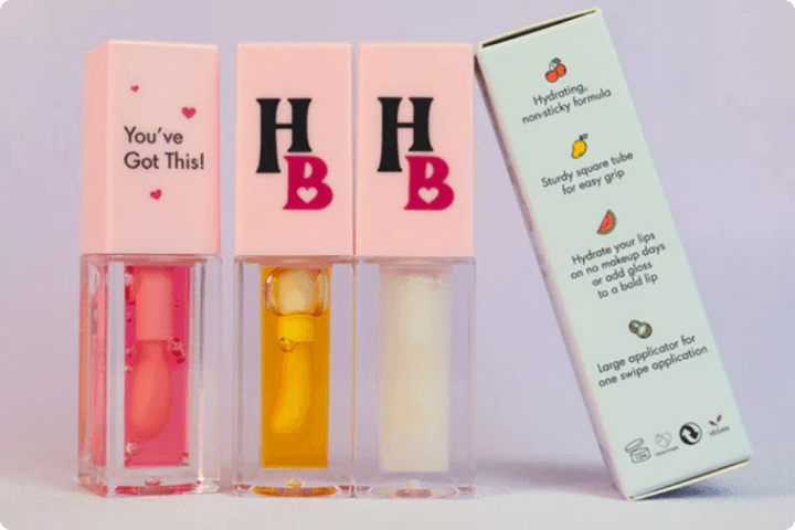 A selection of Human Beauty products